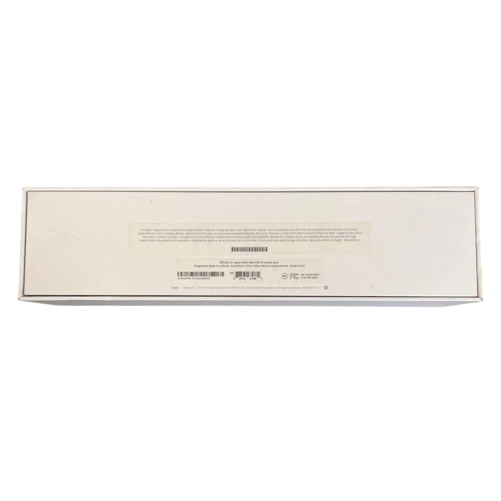 Original Apple Watch 38mm (2015) Empty Box Packaging Case Inserts BOX ONLY
